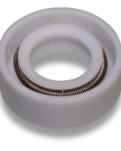 Shaft seal ring 10x19x7 PTFE WMF white